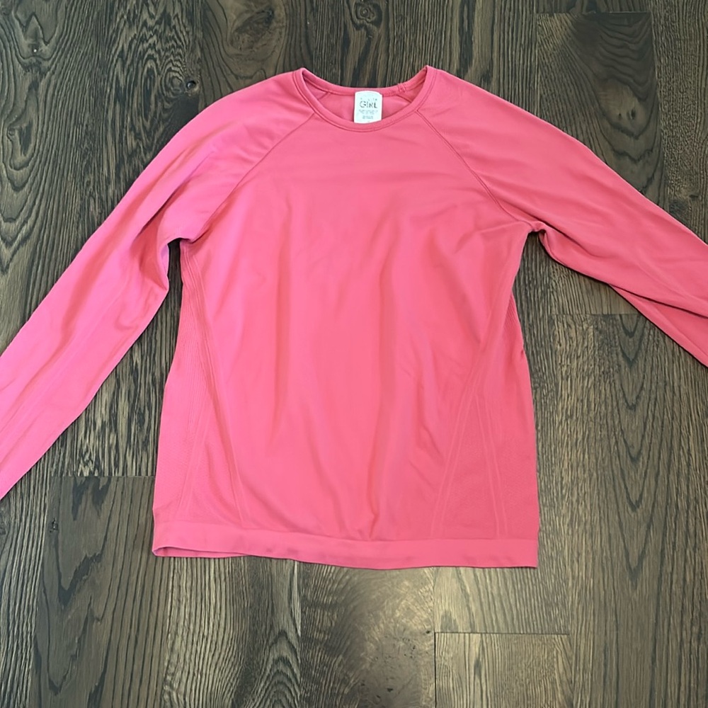 Youth large hot pink athleta long sleeve!